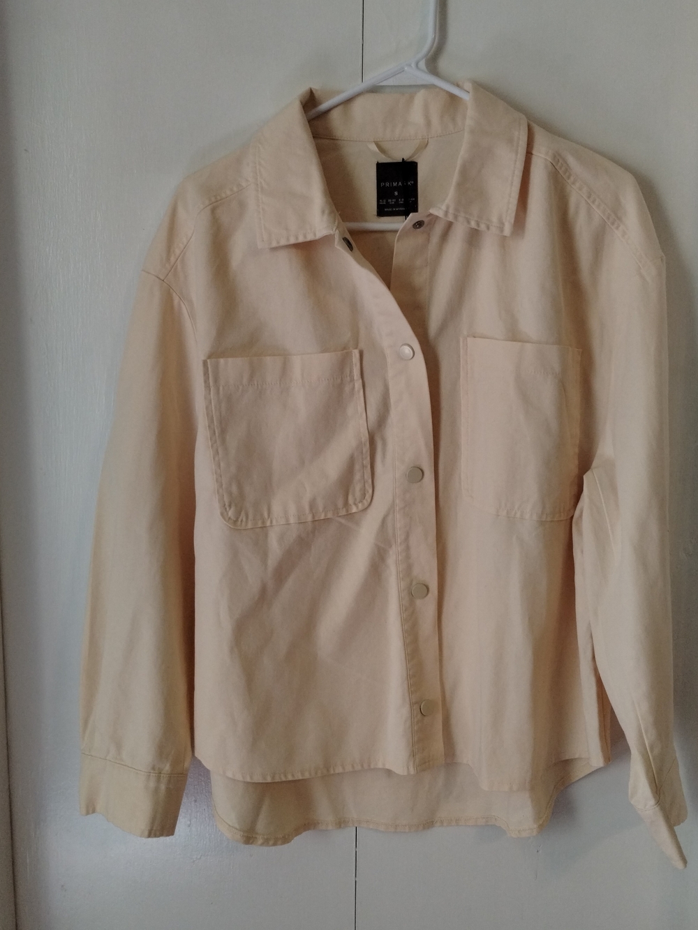 Primark Cream Utility Overshirt Jacket